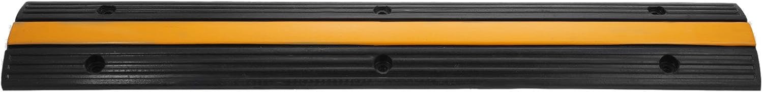 Rubber Cable Protector Speed Bump (4 Pack Single Channel) Pack of 2 B584