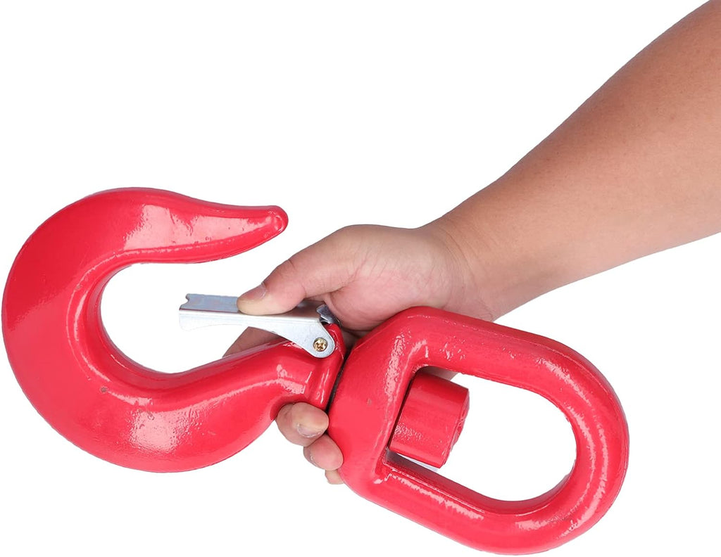 Alloy Steel Swivel Eye Hook with Latch D765