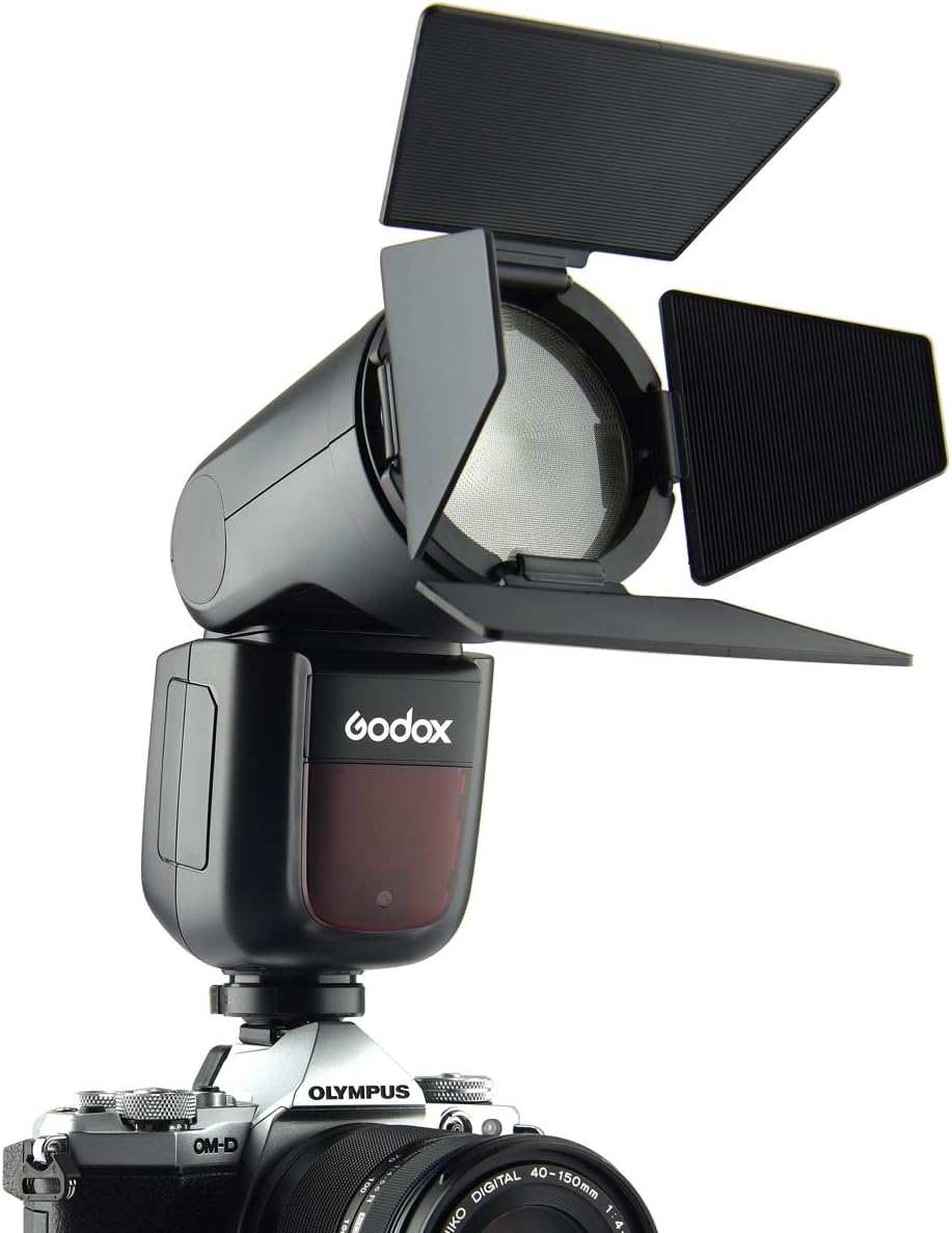 Round head Camera Speedlight with Li-ion battery D2817