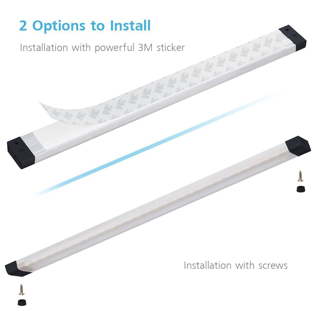 6 Panels 7 inch LED Dimmable Under Cabinet Lighting Kit C271