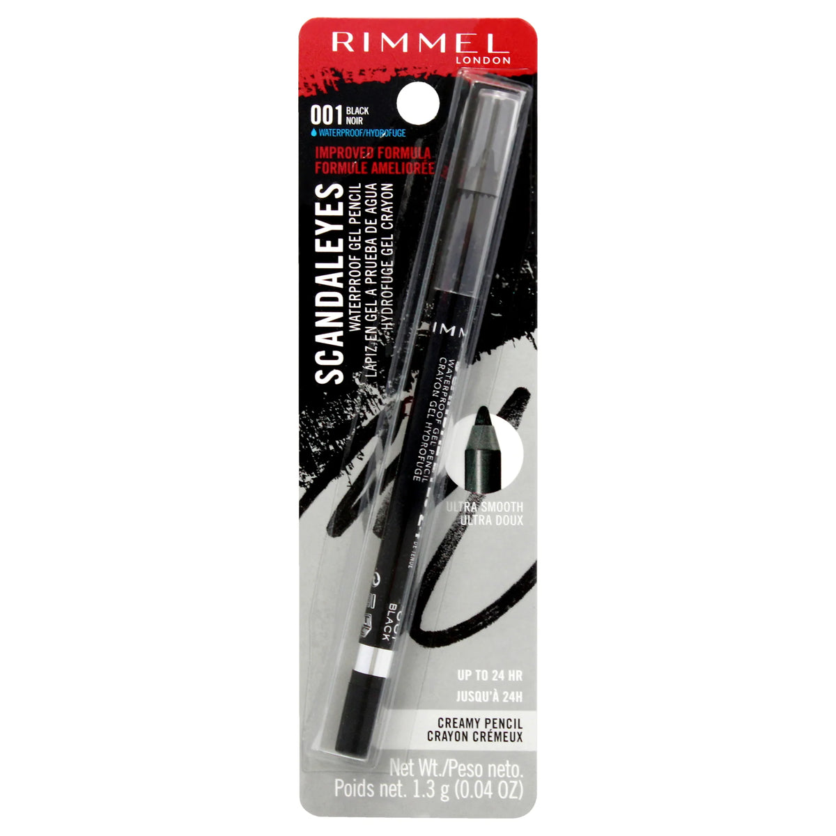 0.04 oz Waterproof Gel Pencil Eyeliner T627091