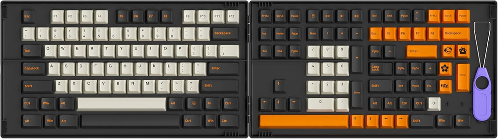 158 Keys PBT Double Shot Keycaps with Collection Box R59660