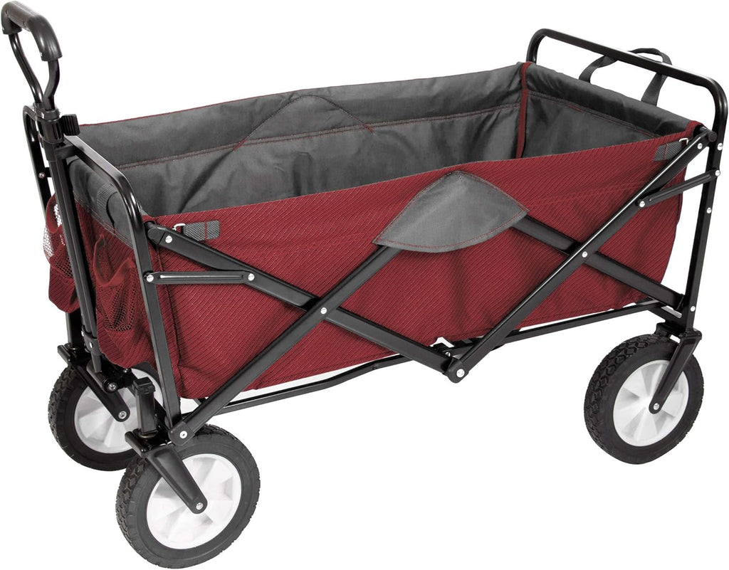 Heavy Duty Collapsible Wagon Cart with All-Terrain Wheels E7151