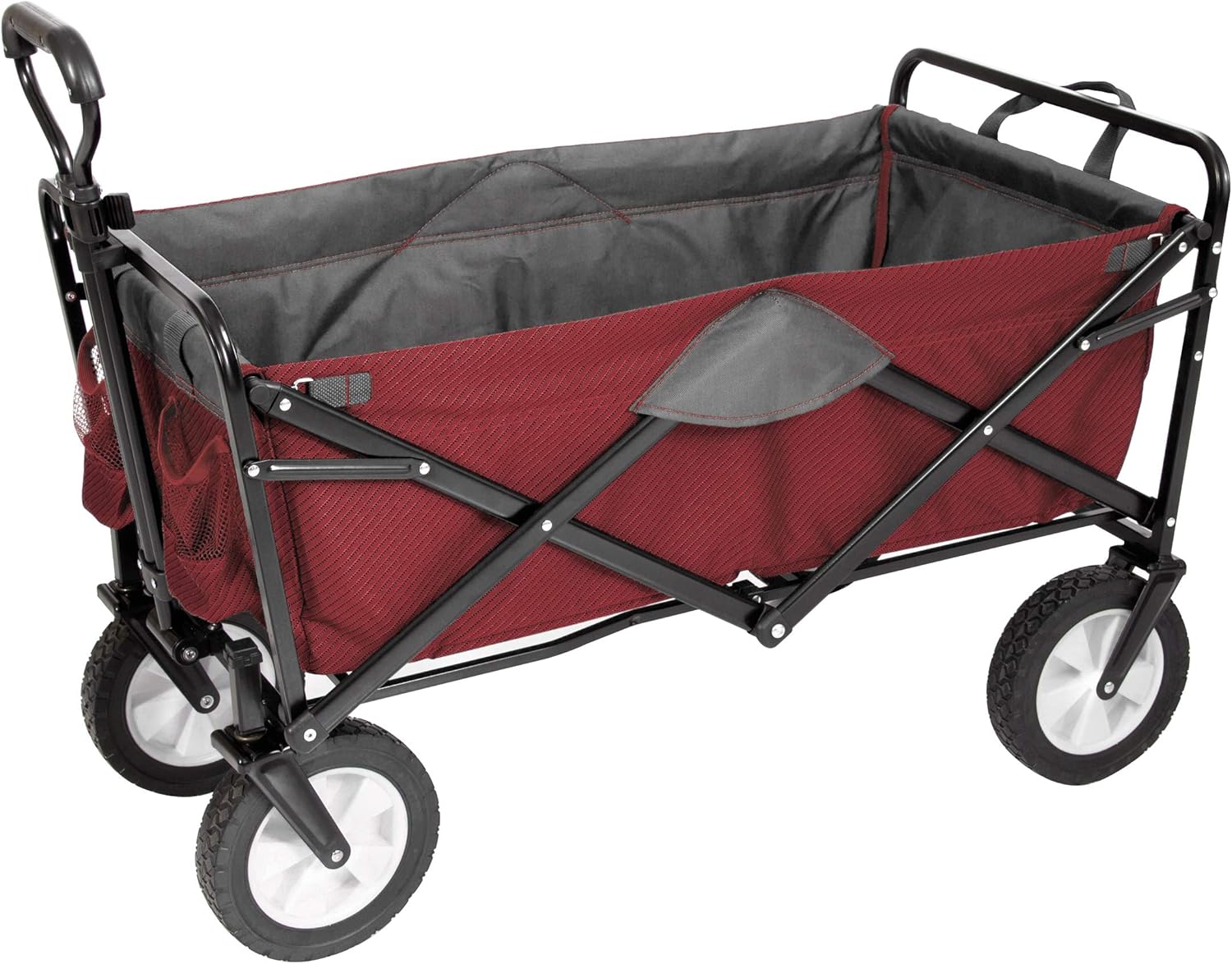 Heavy Duty Collapsible Wagon Cart with All-Terrain Wheels E7151