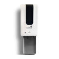 White Wall Mounted Liquid and Gel Sanitizer Dispenser C44617