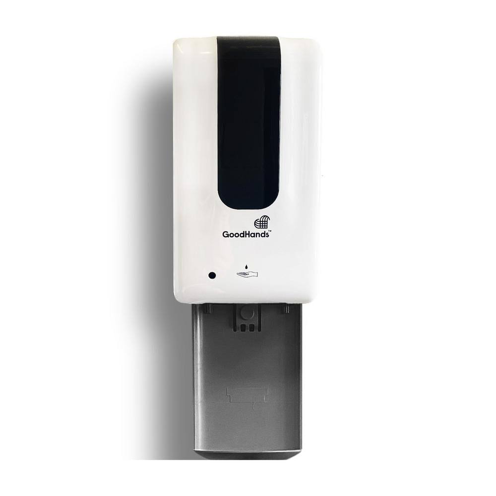 White Wall Mounted Liquid and Gel Sanitizer Dispenser C44617
