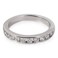 Platinum Diamond Wedding Band E7131