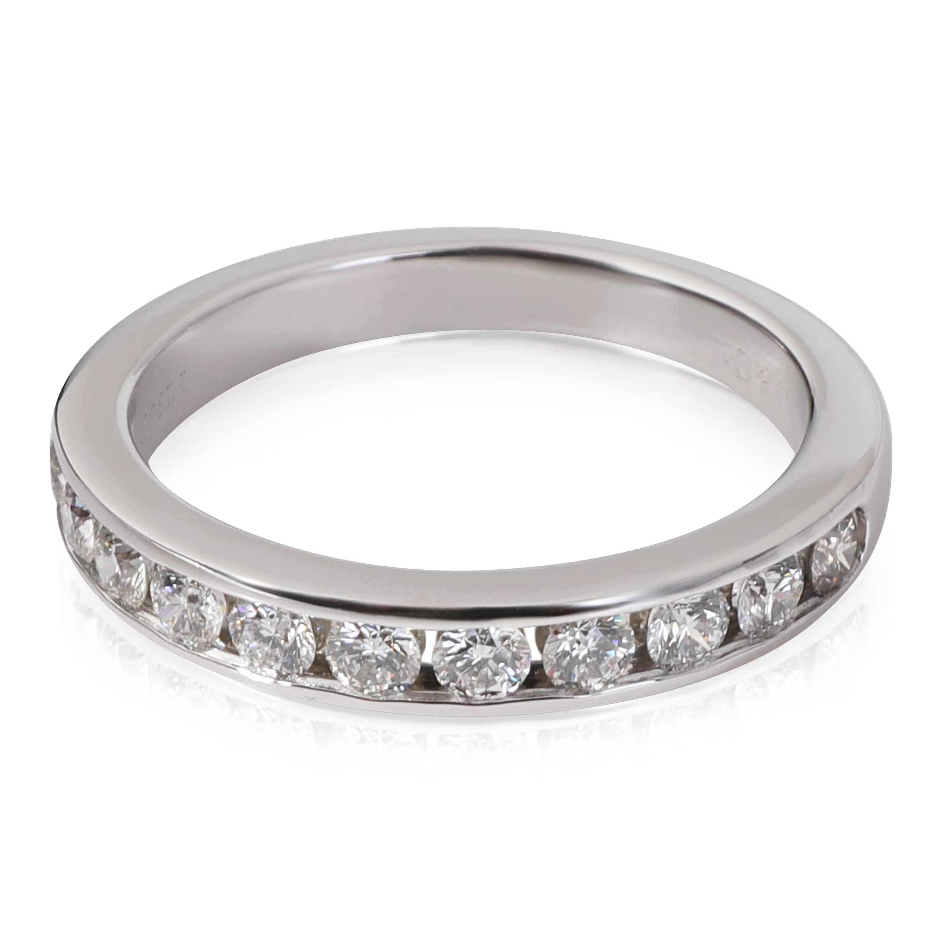 Platinum Diamond Wedding Band E7131