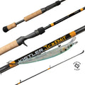 6’10” Lite Medium Heavy Moderate Fast Action Casting Rod T7934