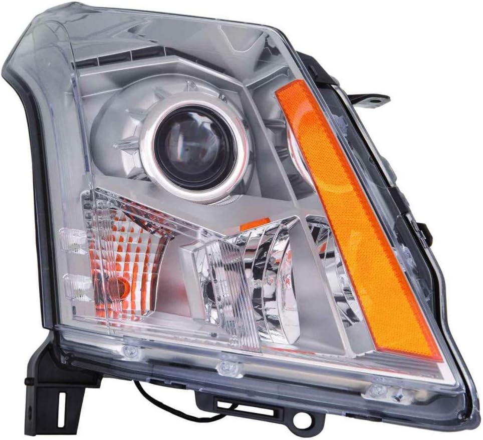 Headlight Assembly for Cadillac SRX 2014 2015 2016 Passenger Side Halogen Type D16011