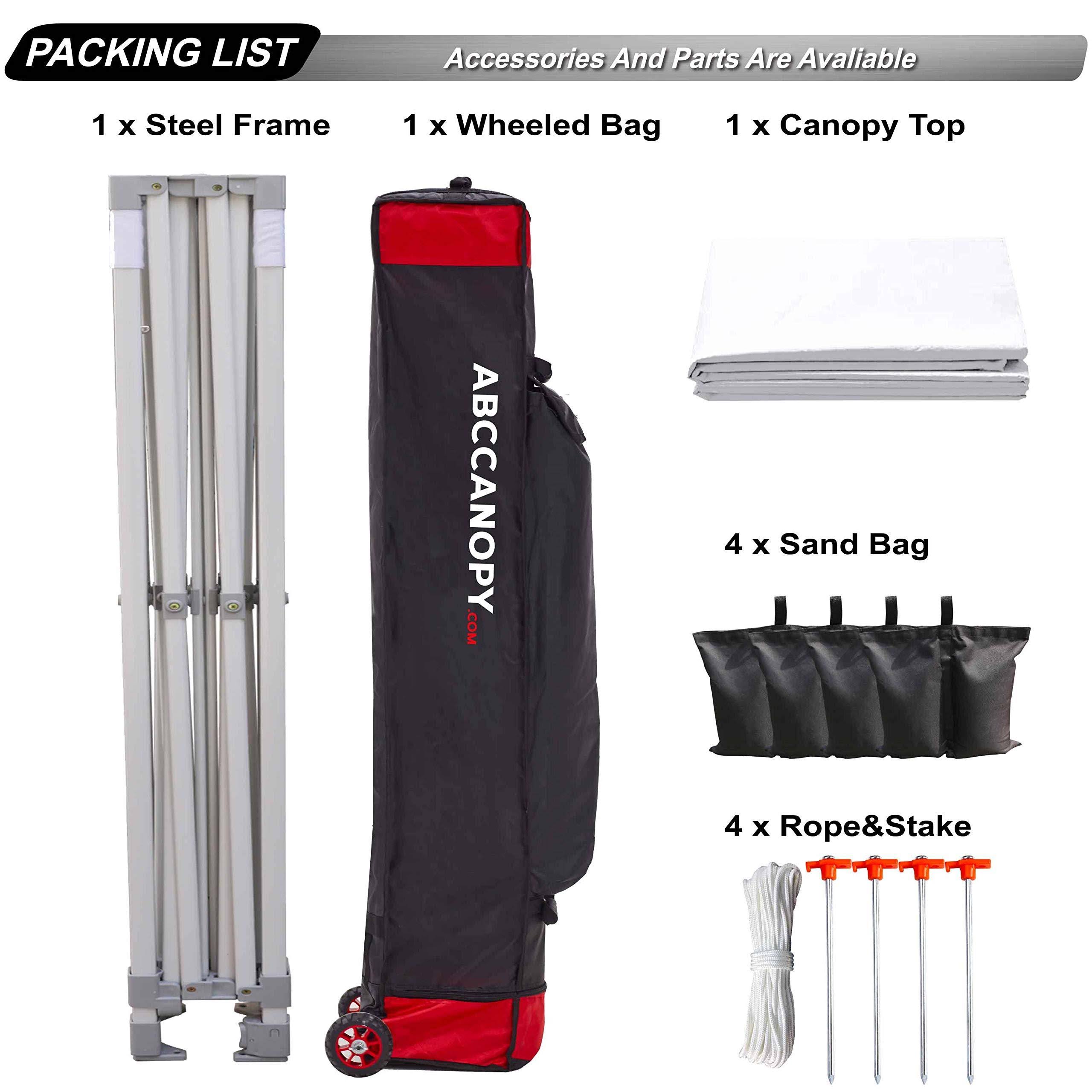 8ft by 8ft Pop Up Canopy Tent I403