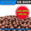 Biodegradable Hard Clay Slingshot Ammo 3/8" Inch 3500 QTY D769252