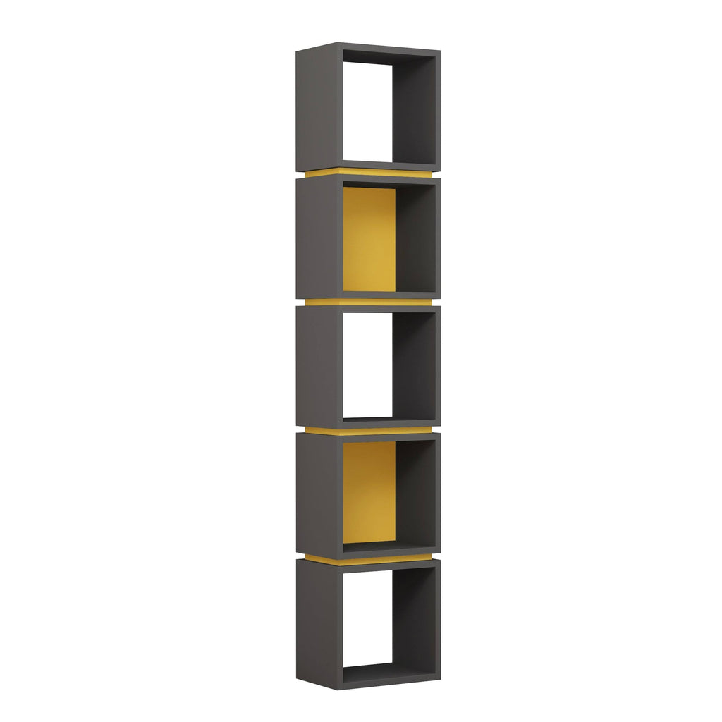 White Modern Bookcase A67042