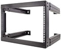 6U Open Wall Mount Frame Rack Adjustable Depth 18-30 V132593