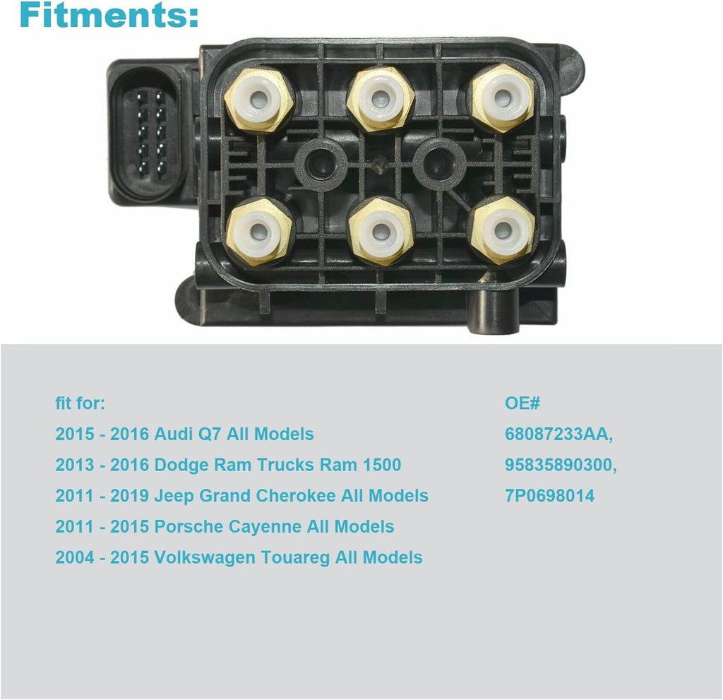 Air Suspension Control Valve Block Air Supply P195