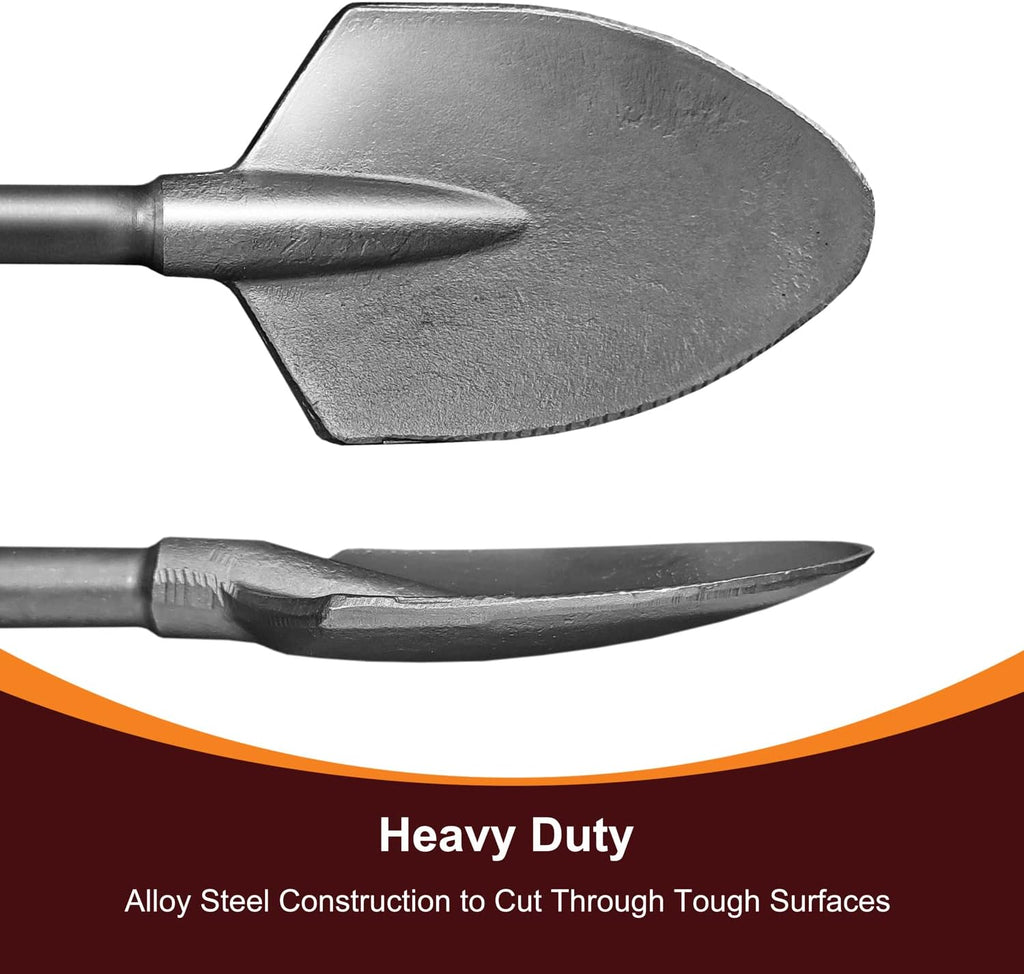 Clay Spade Shovel Bit Steel Pack of 2 T301907