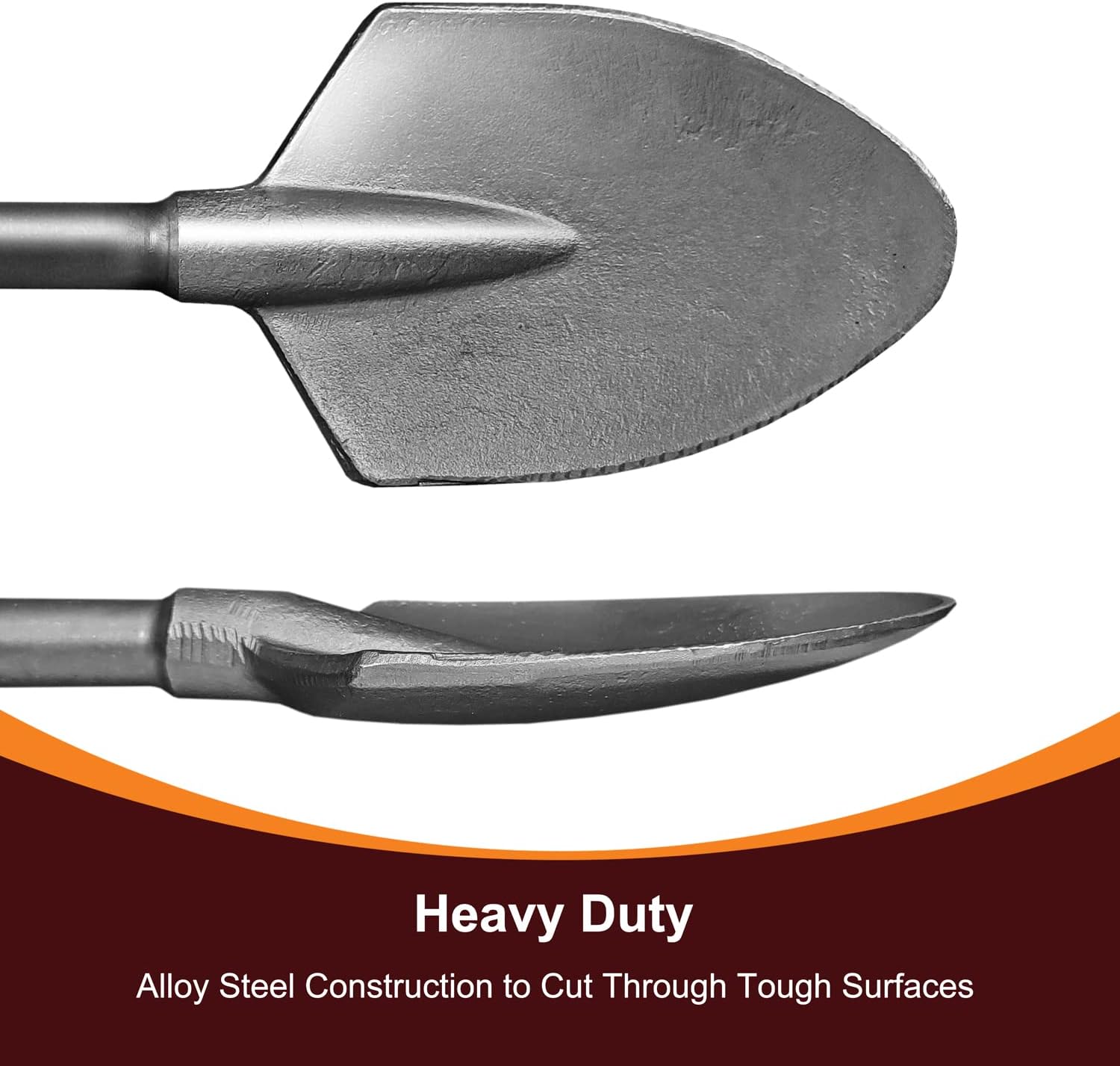 Clay Spade Shovel Bit Steel Pack of 2 T301907