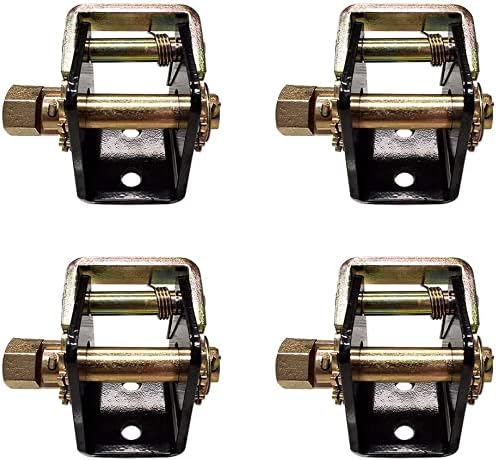 4-Pack Heavy Duty Truck Lashing Winch for 2” Webbing, Bolt-On Style T97611