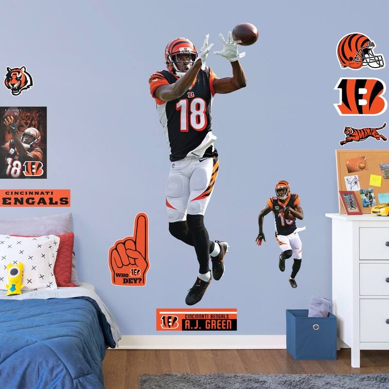 11-Pack Life-Size Removable Wall Decal W16717