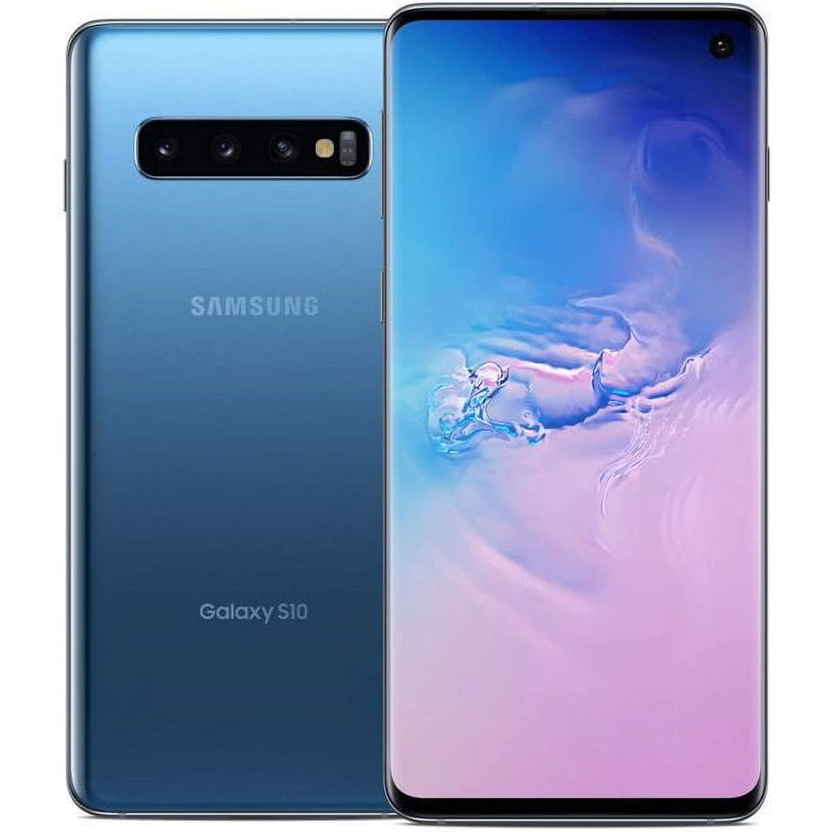 Used Samsung Galaxy S10 128GB Prism Blue Unlocked Smartphone O330