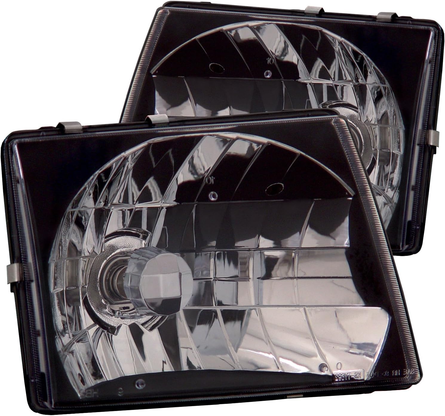 Black Headlight Assembly T329