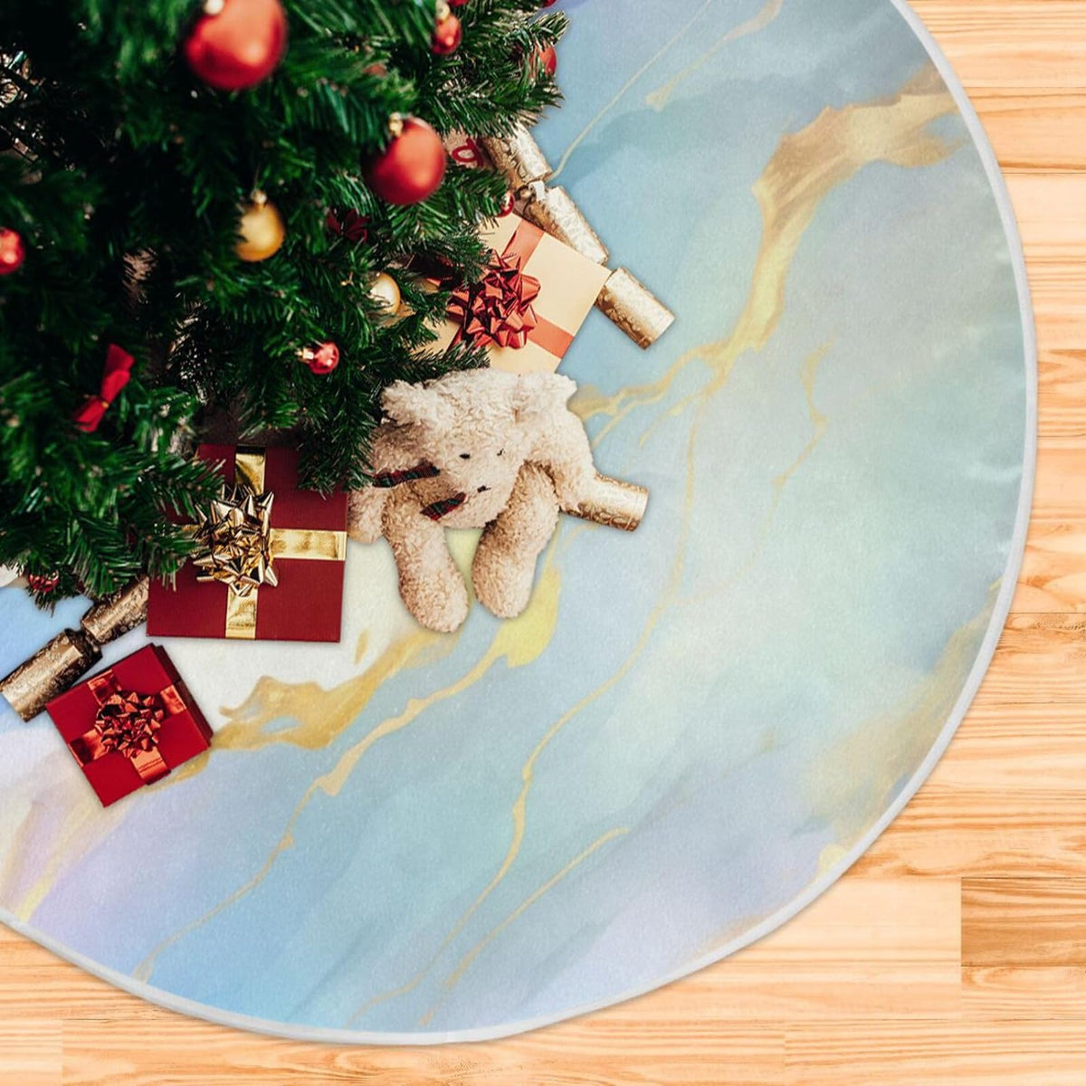 Marble Christmas Tree Skirt 35.4 in P681