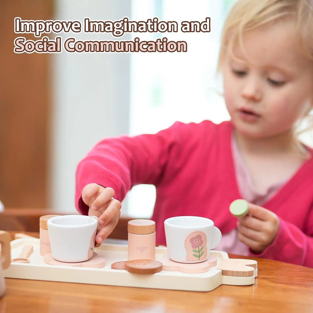 Tea and Coffee Play Set with Accessories H43763