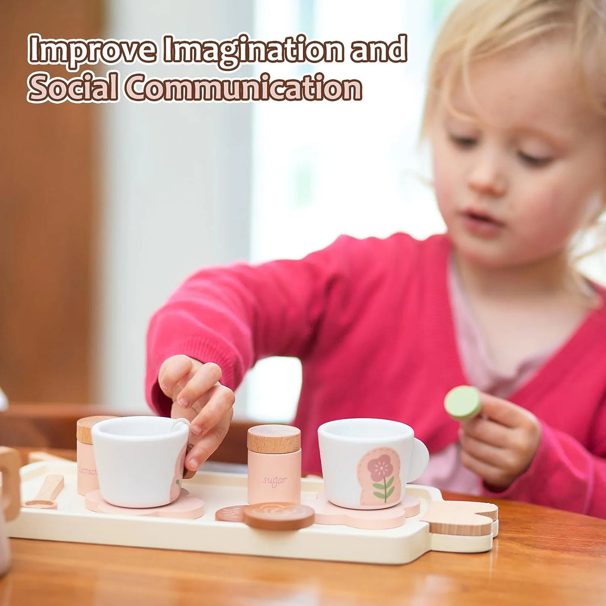 Tea and Coffee Play Set with Accessories H43763