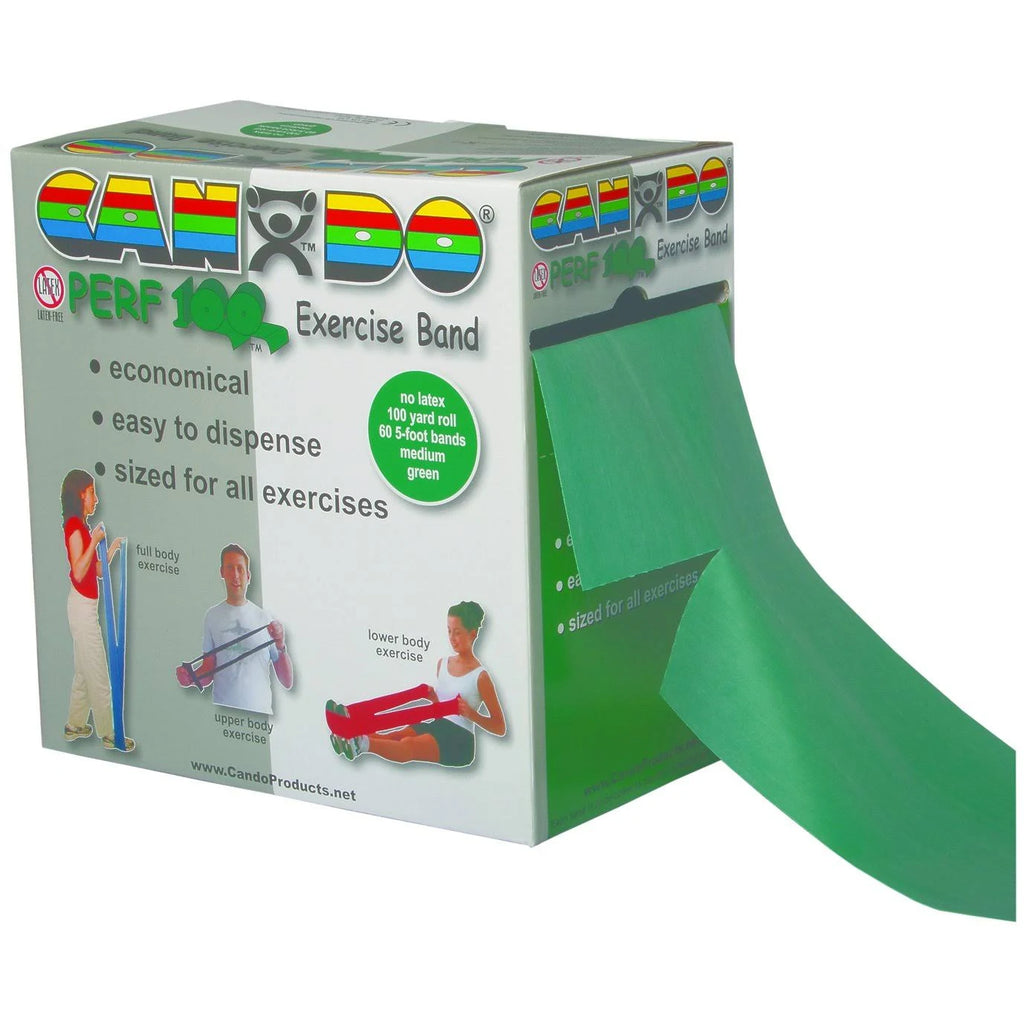 Latex Free Exercise Band 100 Yard Roll Red Light X62584