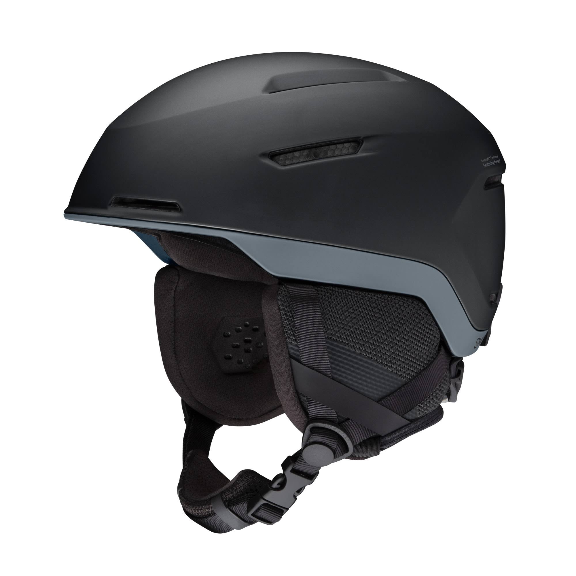Matte Black-Charcoal Helmet Large C343