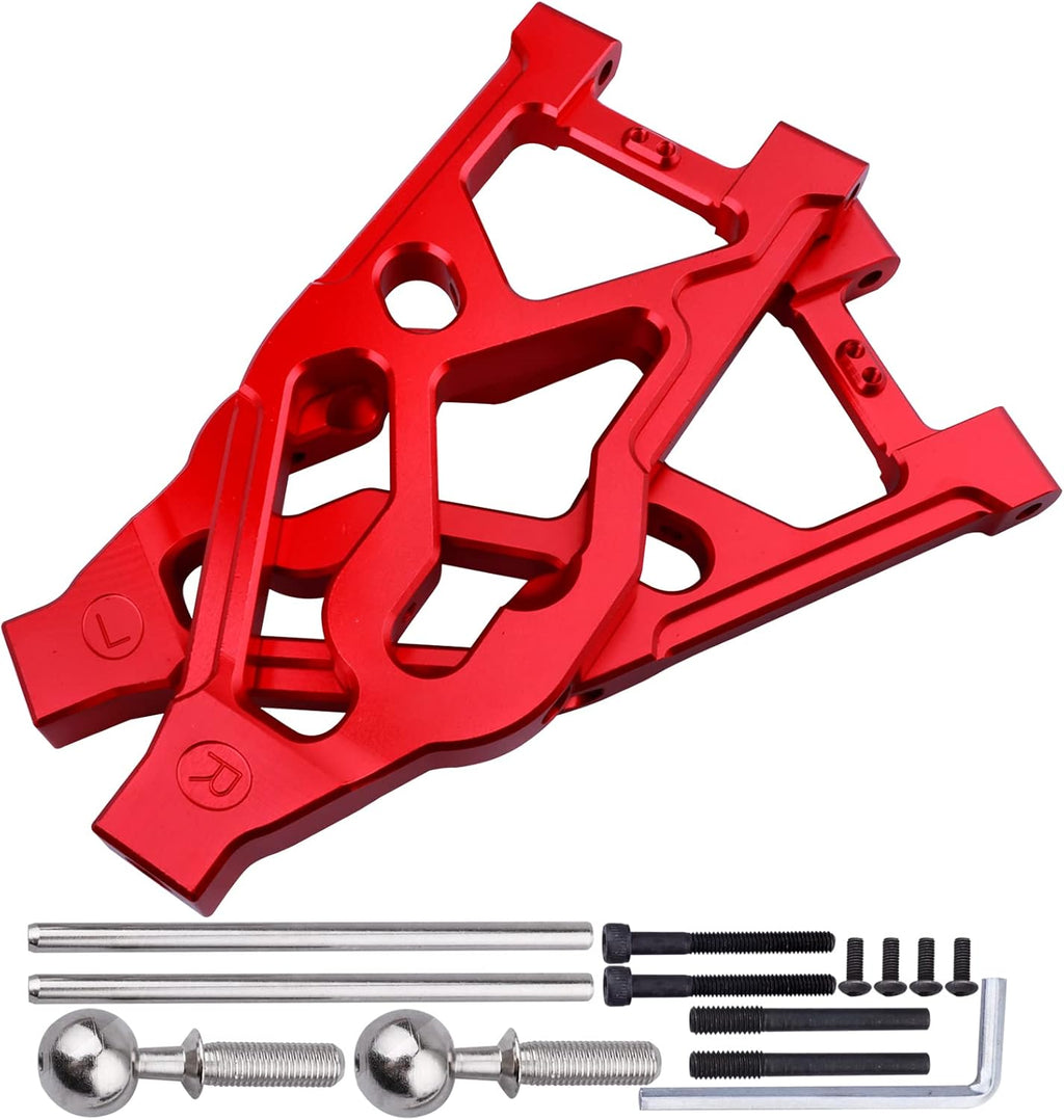 Aluminum Front Lower Suspension Arms for 1/5 Scale RC Truck (Green) Pack of 2 I308