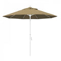 Patio Umbrella with Aluminum Pole Fiberglass Ribs Crank Lift B63704