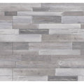 Gray Click Lock Luxury Vinyl Plank Flooring 23.77 Sq. ft./Case Y96609