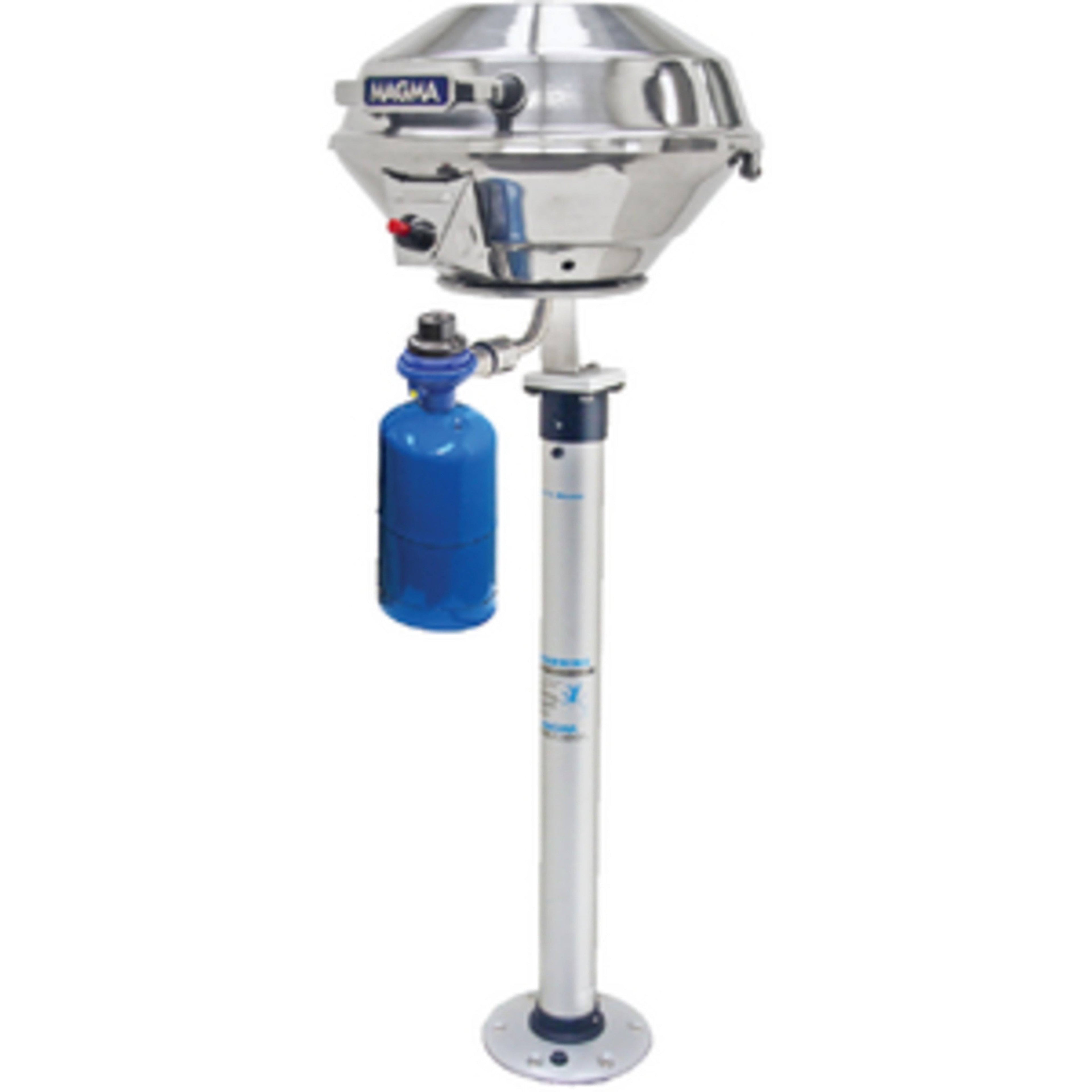 Grill Pedestal Mount, Brushed Satin Finish V2959