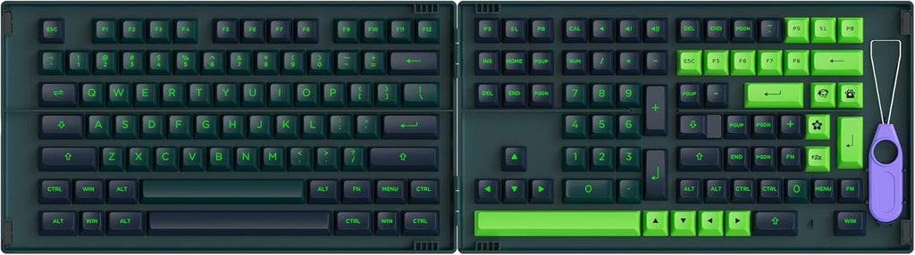 158 Keys PBT Double Shot Keycaps with Collection Box R59660
