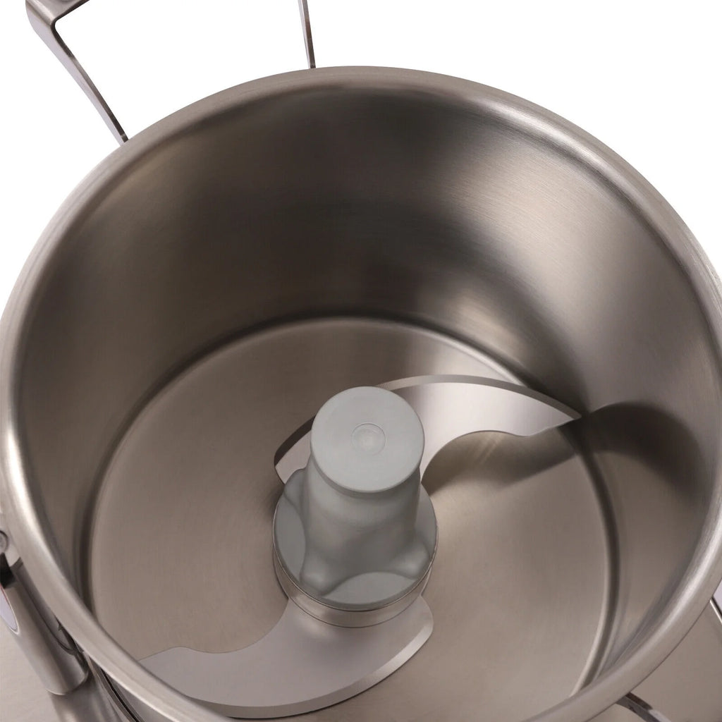 5.3Qt Electric Food Chopper Stainless Steel with Transparent Lid 550W R798457