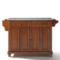 Solid Granite Top Kitchen Island Q14064