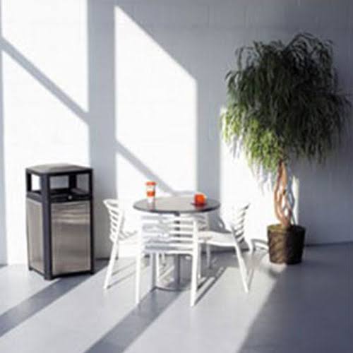 Anthracite Round Table Top Z276