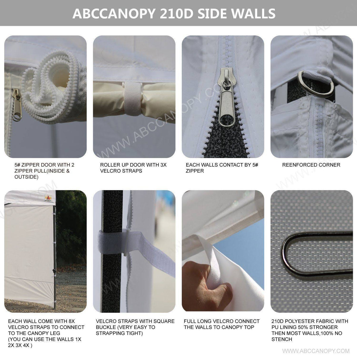 8ft by 8ft Pop Up Canopy Tent I403