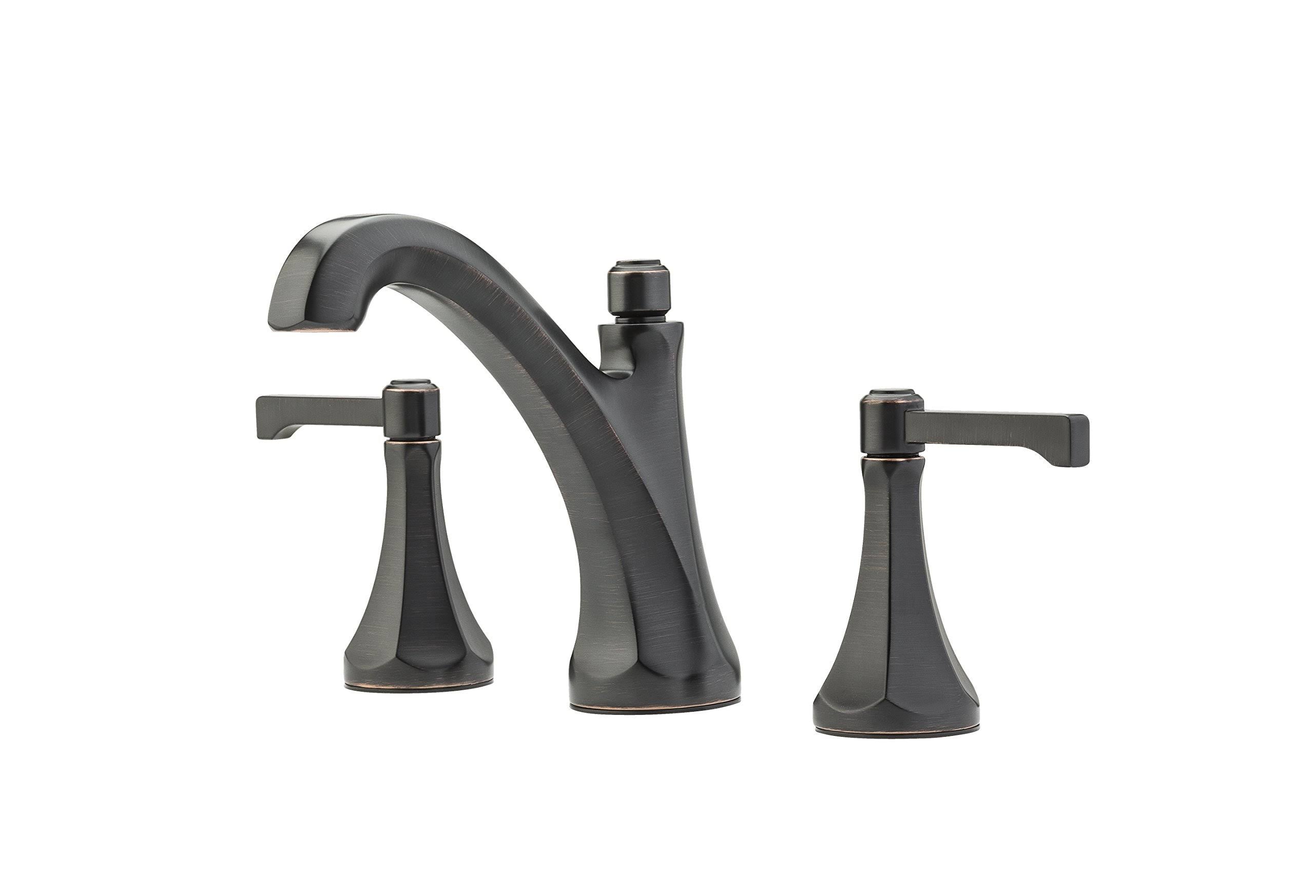 Tuscan Bronze Widespread Bathroom Faucet U45581