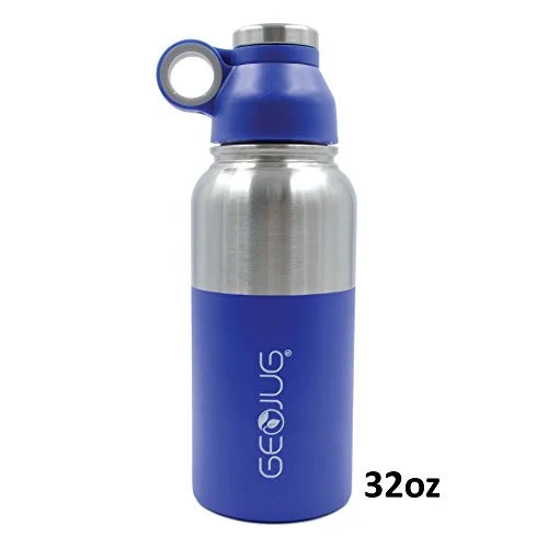 Black 32 oz Stainless Steel Insulated Water Bottle R69665