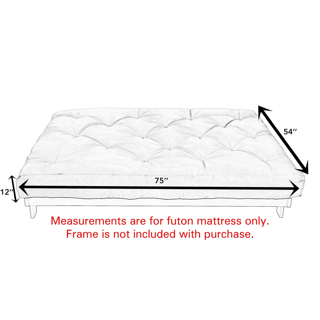 Blue Grey 12-Inch Futon Mattress R97646