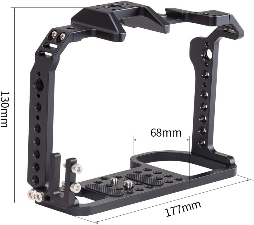 Cage for Panasonic Lumix S1H Camera with HDMI Cable Clamp K7329