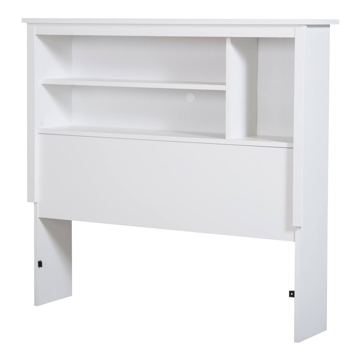 Pure White Twin Bookcase Headboard S799