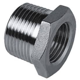 Cast Pipe Fitting Hex Bushing 4x22 x 1-1/4x22 NPT Male x Female - Pkg Qty 2 R860