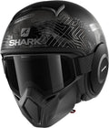 Helmet Street-Drak Krull Black / Green / Glitter - Size L M363