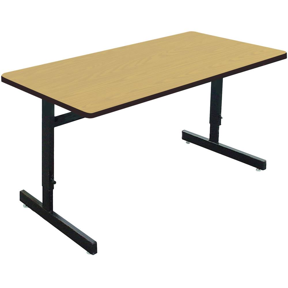 30 x 72 in. Adjustable Height Computer & Training Tables J1888