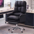 White Leather Gaming Chair P3416