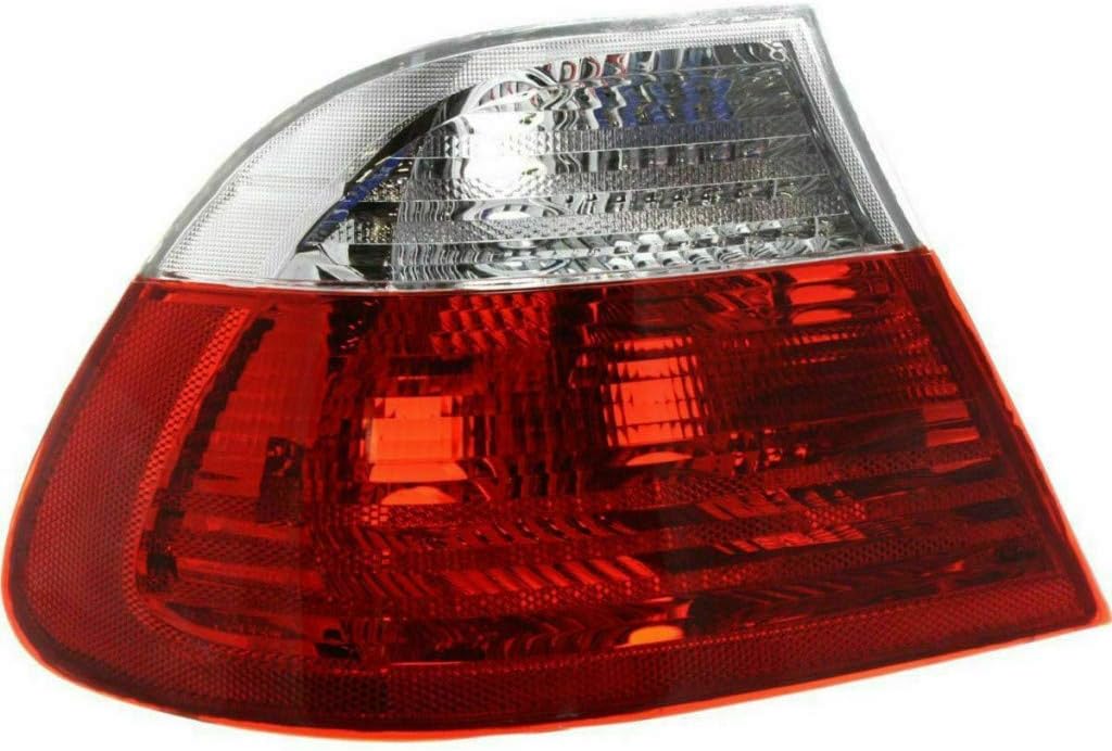 Tail Light Assembly Pair Outer White K522883