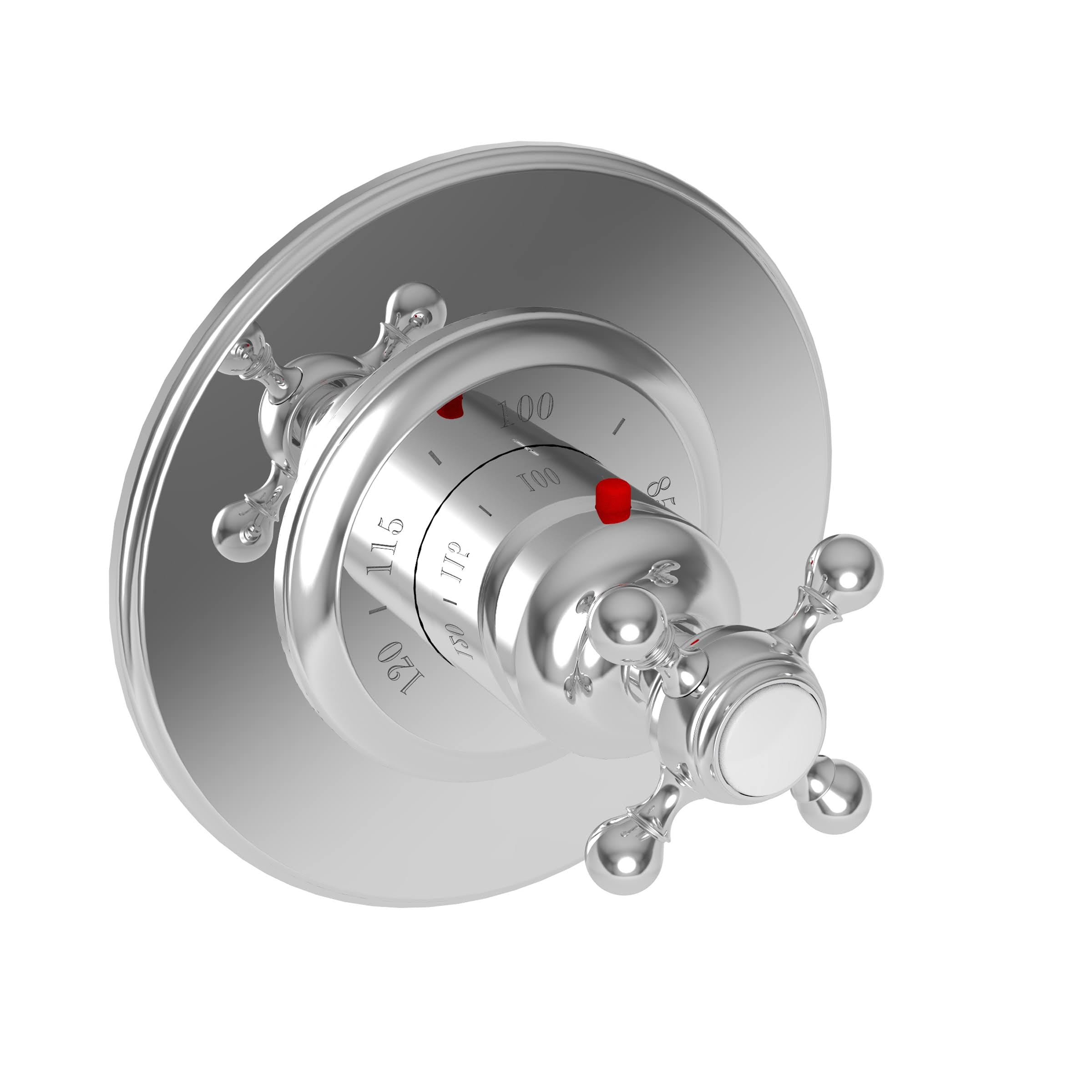 Biscuit Thermostatic Trim Plate with Handle P54800